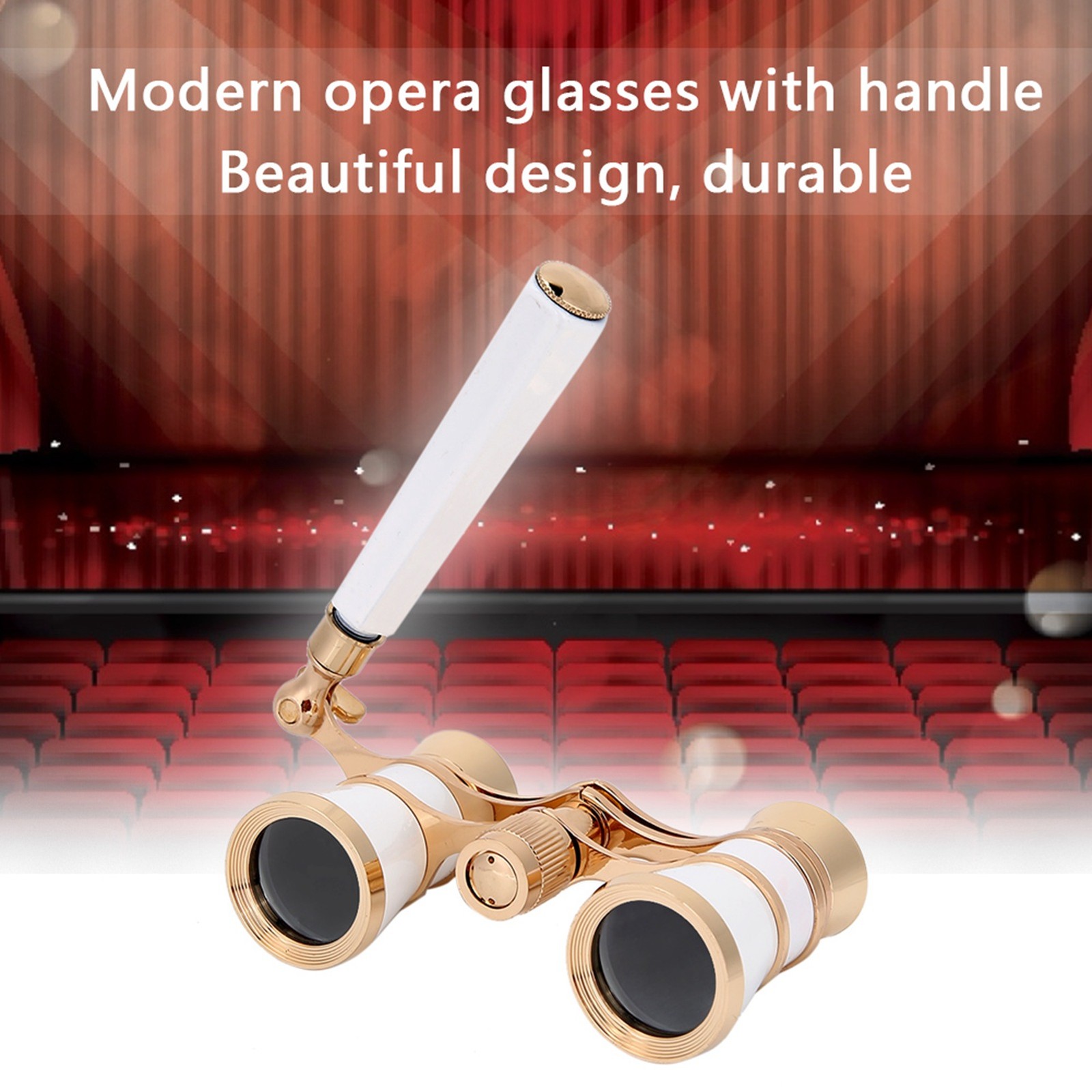 ｀3X25 Opera Binocular For Theater Indoor Viewing