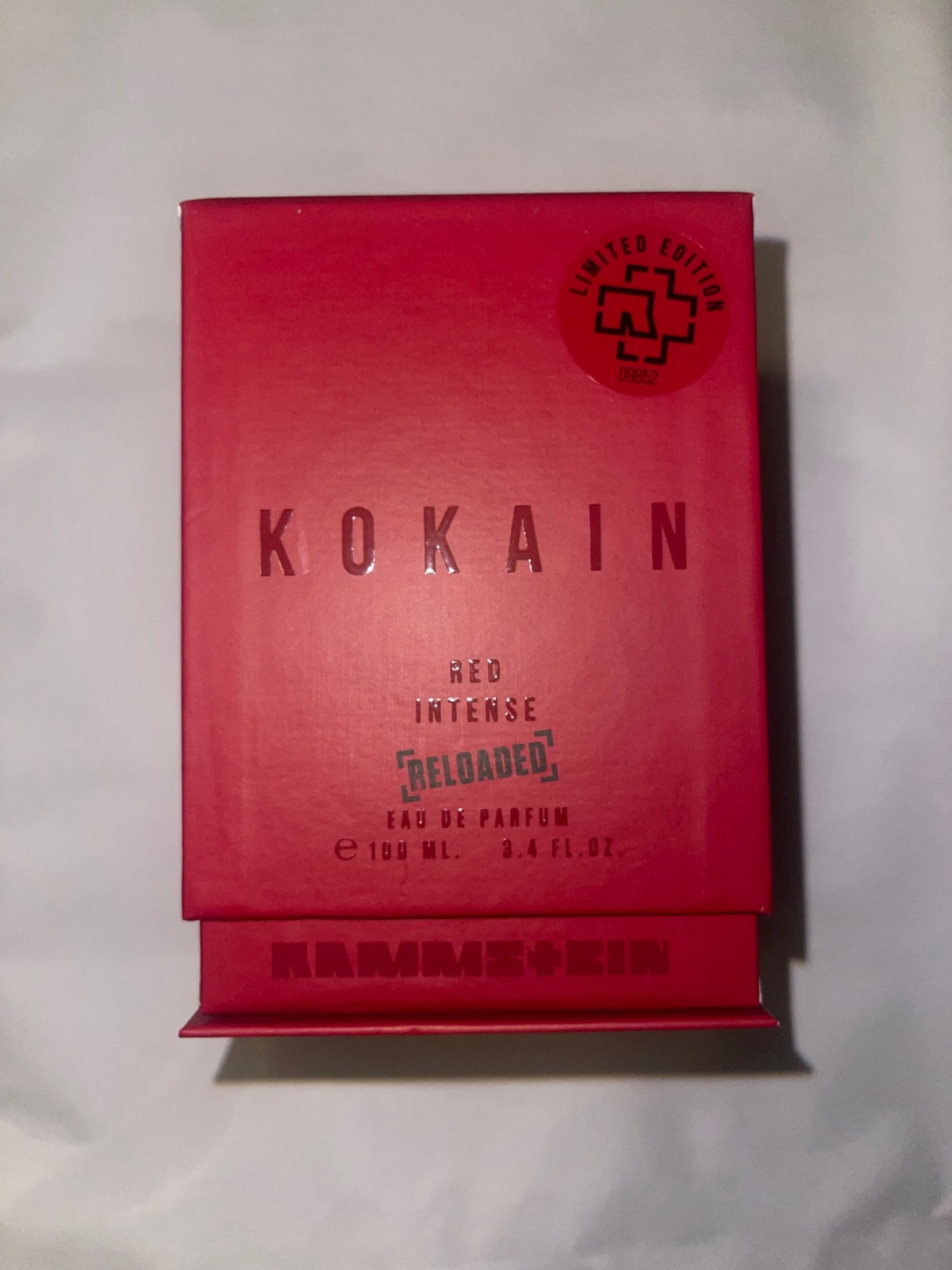 RAMMSTEIN - KOKAIN RED INTENSE - LIMITED 2021 EdP PERFUME FRAGRANCE  LINDEMANN