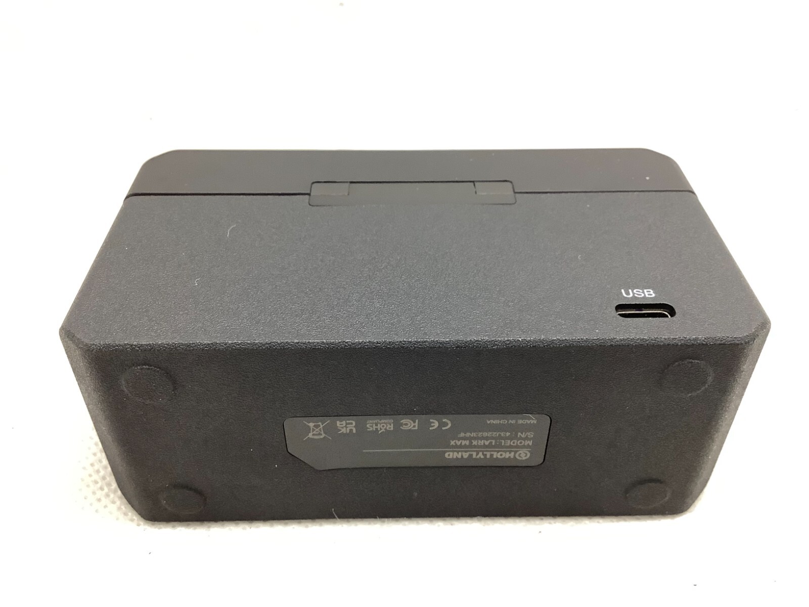 Hollyland Lark Max charging case for Wireless Lavalier Microphone System (Duo)