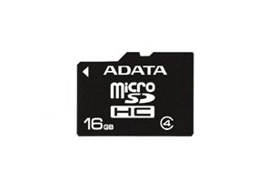 ADATA SanDisk microSDHC 16GB MicroSDHC Card - Retail - AUSDH16GCL4-RA1