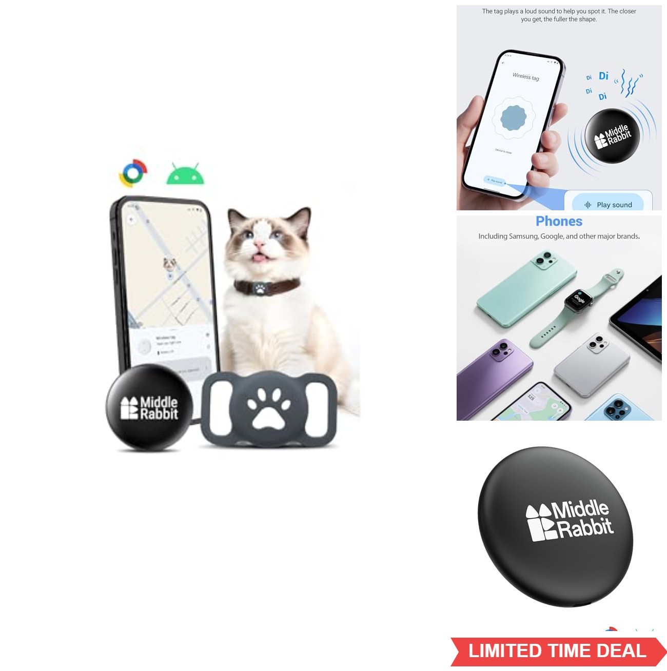 Android Cat Tracker No Subscription Fee Google Find My Device Silicone Collar