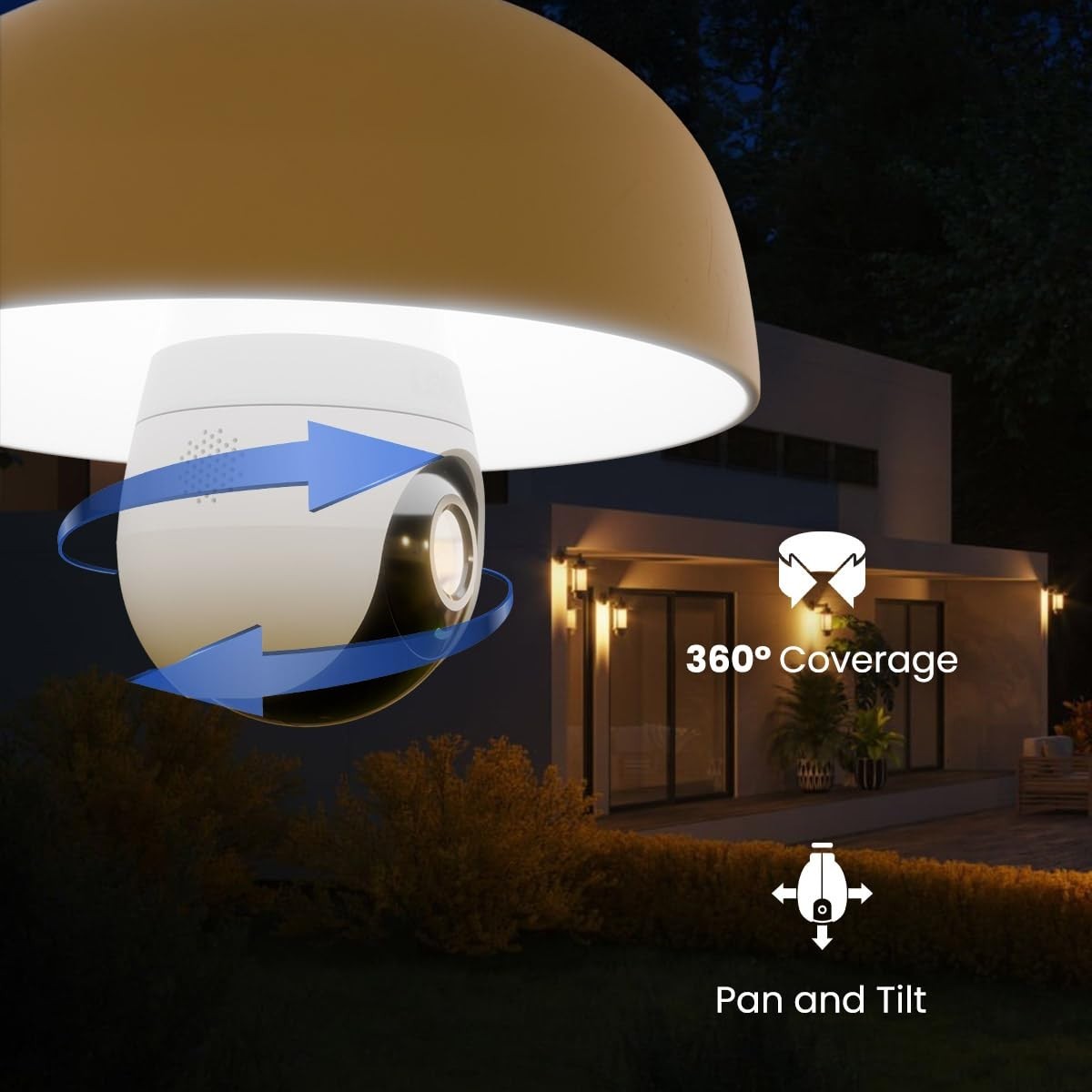 Lorex 2K Wi-Fi Smart Lightbulb Camera - (Open Box)