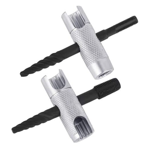 2pcs Grease Zerk Fitting Tool, Alloy Steel 4-Way Grease Fitting Tool for 1/4"