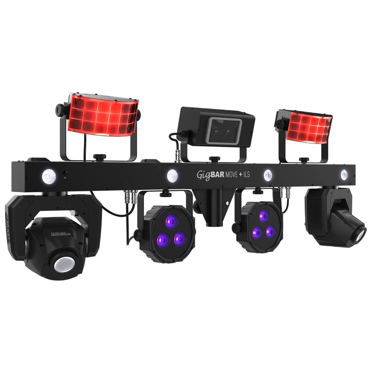 Chauvet DJ GigBAR Move + ILS Lighting Systems Pair w ILS Command Wireless
