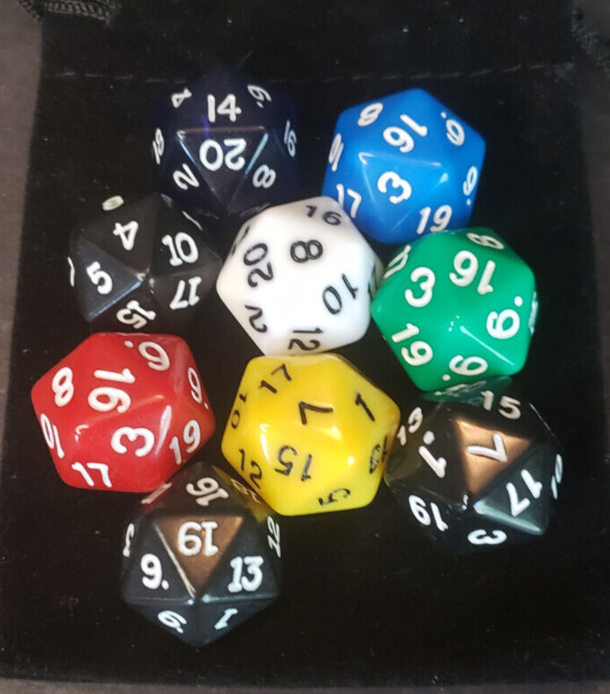 9 - D20's Dice