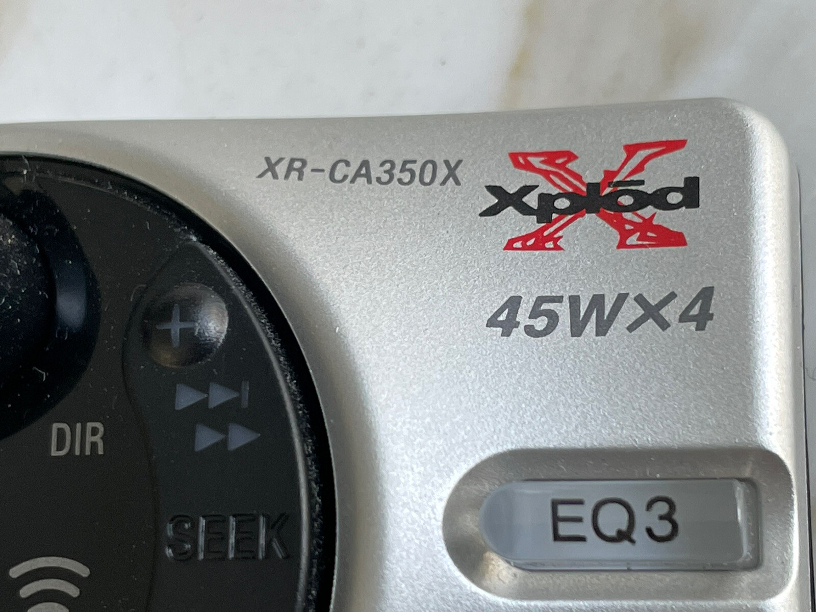 SONY XR-CA350X CAR STEREO CASSETTE SONY XR-CA350X STEREO ONLY FACEPLATE OEM🟠