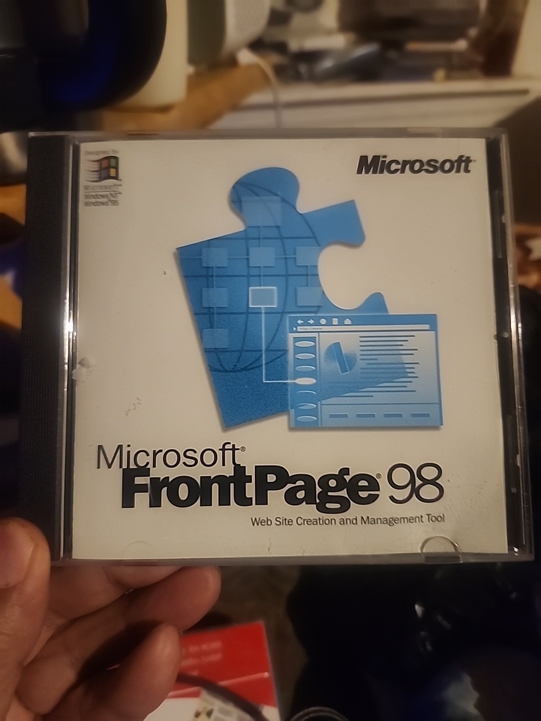 LOT OF 3 Microsoft Front Page 98 - Web Site Creation And Management Tool