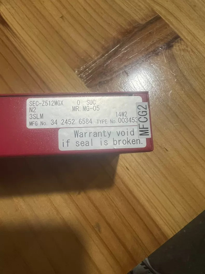 HORIBA STEC SEC-Z512MGX Flow Sensor Used 1PCS