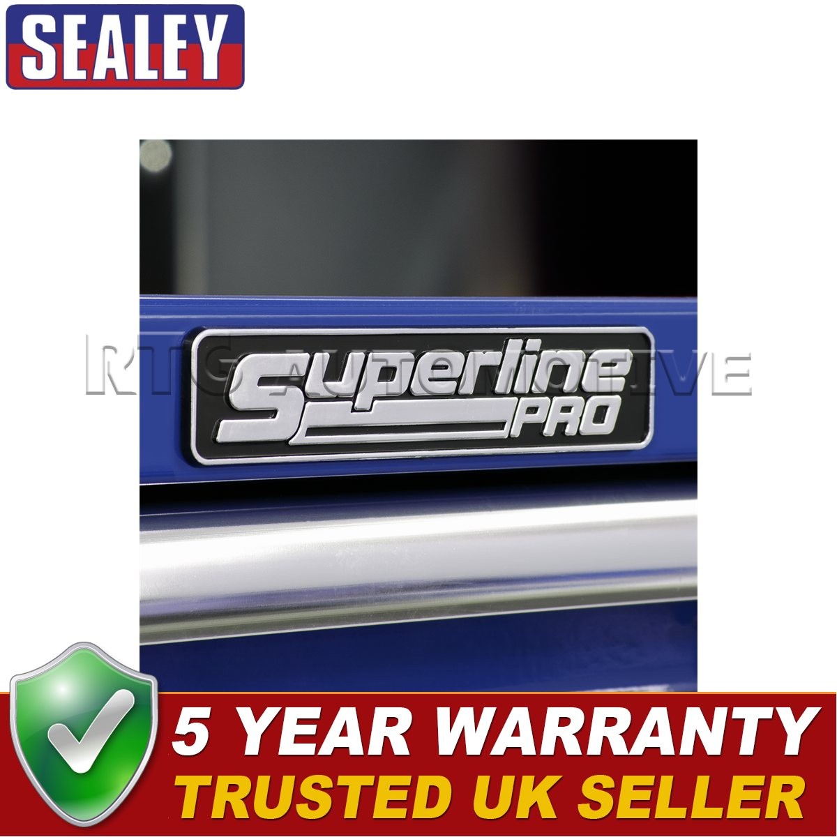 Sealey Superline PRO� Mid-Box Tool Chest 2 Drawer Blue AP26029TC