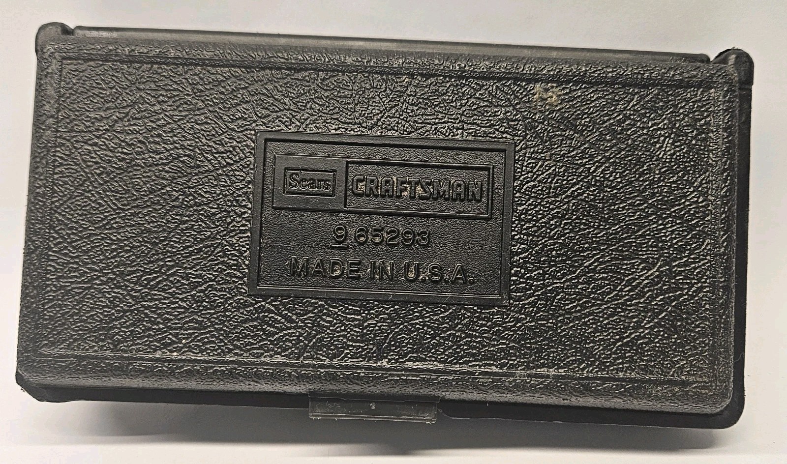VINTAGE CRAFTSMAN 9 65293 PERMANEX PLASTIC TOOL BOX UTILITY CASE - USA
