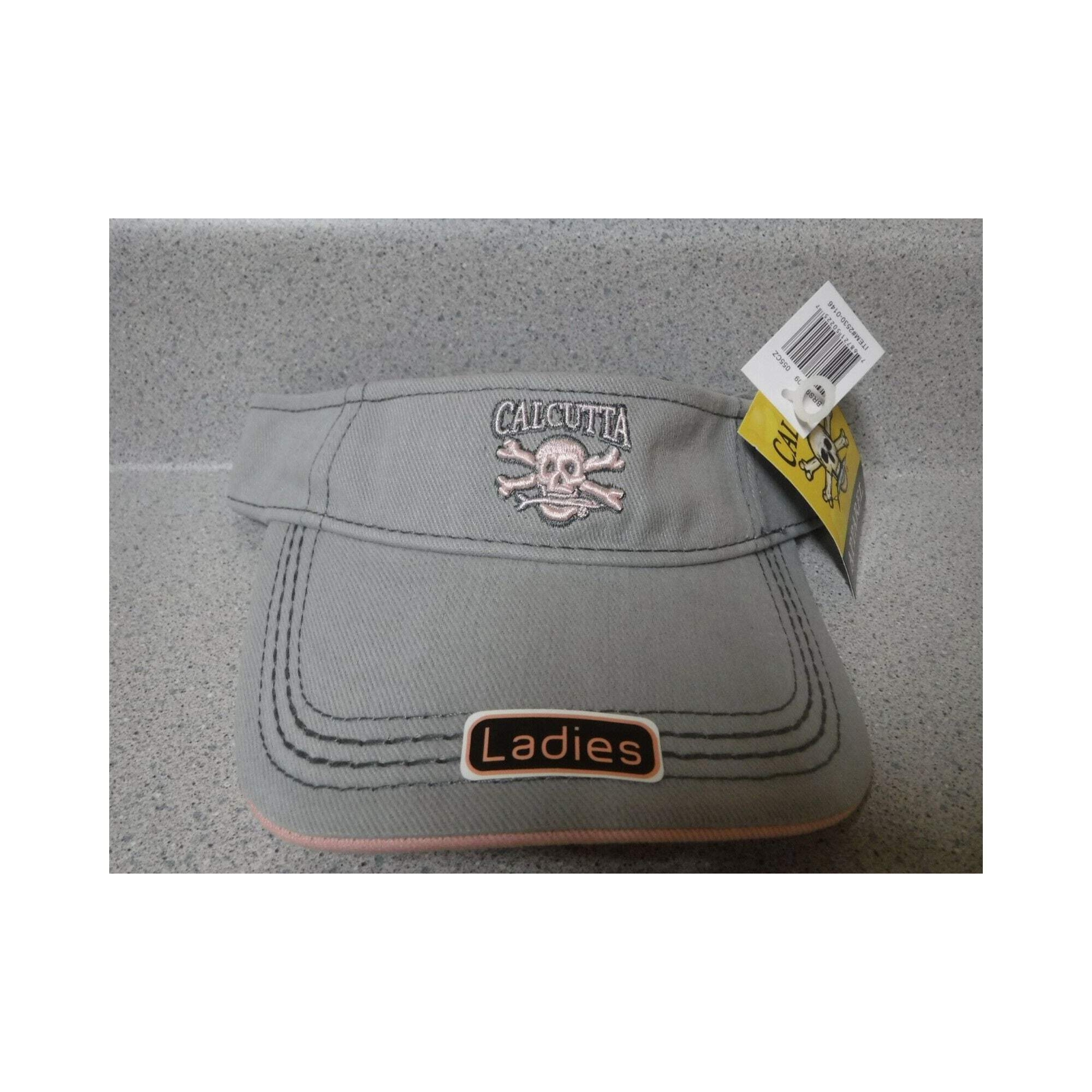 New Calcutta Visor With Logo/ Adjustable