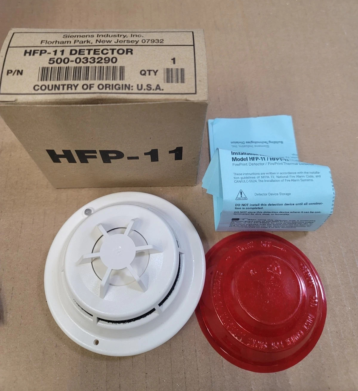 HFP-11 SIEMENS FIRE ALARM SMOKE HEAT DETECTOR HFP11 New