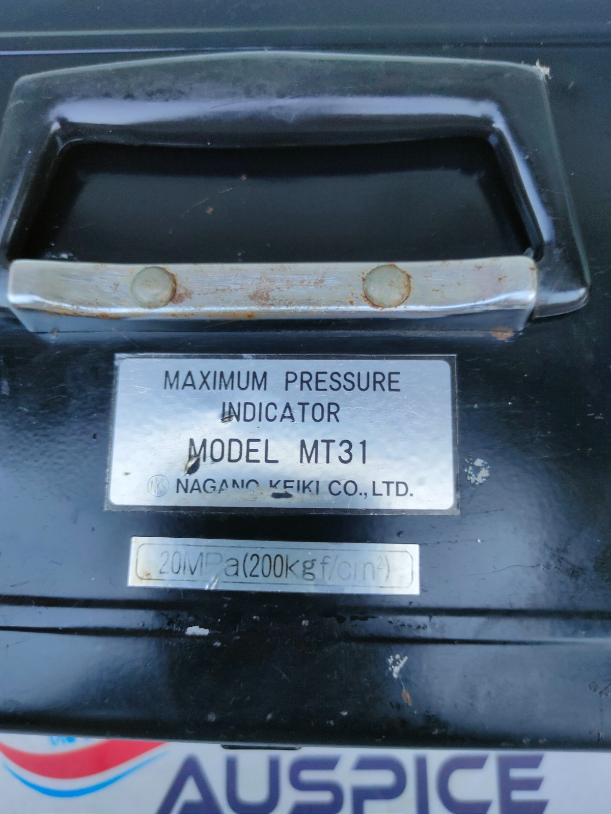 NAGANO KEIKI MT31 MAXIMUM PRESSURE INDICATOR