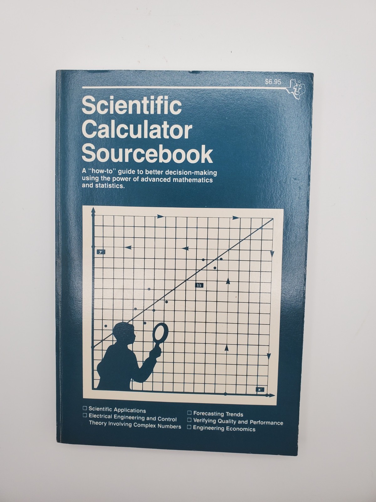 TI-54 Calculator Case Quick New Batteries Tested Sourcebook Texas Instruments