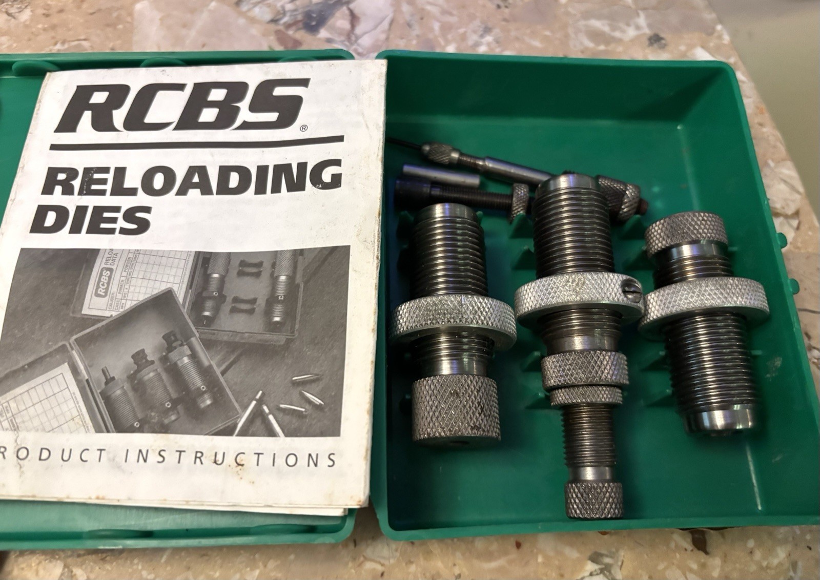 RCBS #18306 3 Die Set .38 Special ~ Reloading ~ Original Case ~ Preowned