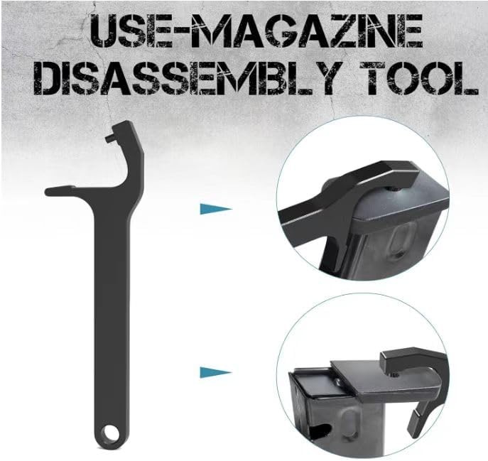 Sight Pusher Tool with Tool Kit, Sight Pusher for Handguns Front Rear Sight Remo