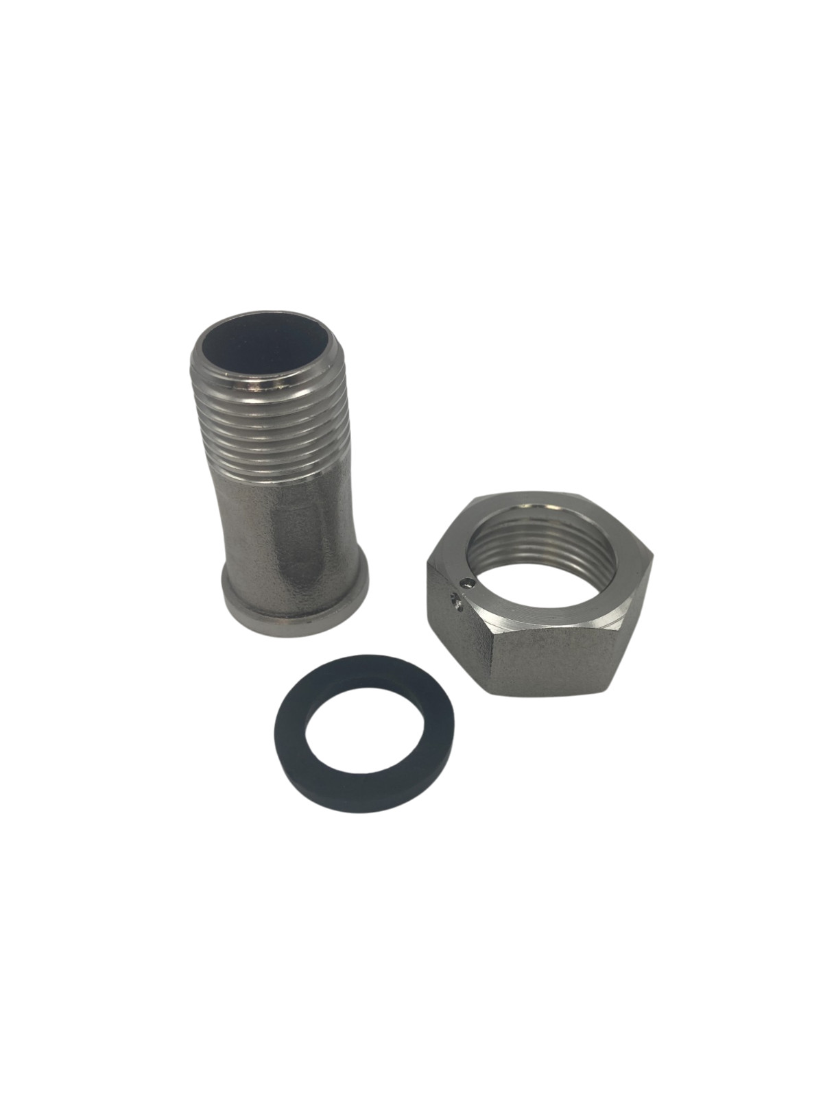 DAE C-50s 1/2" Lead Free Stainless Steel Coupling,1/2" Male NPT,3/4" Female NPSM