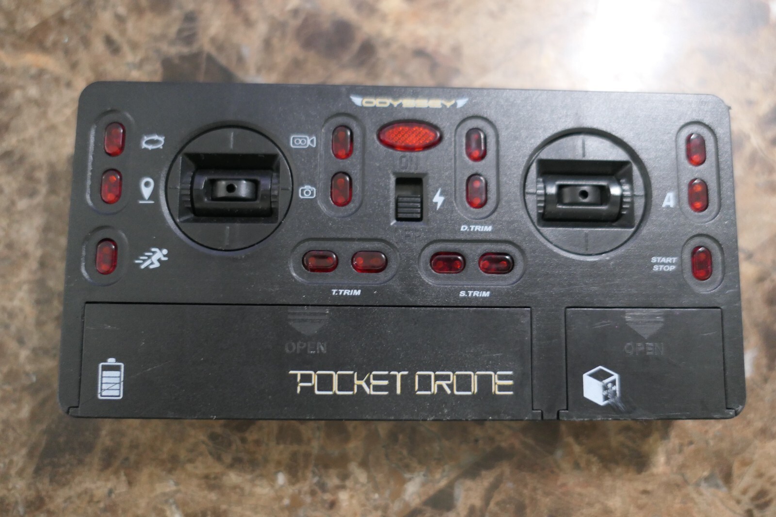 Odyssey Pocket Drone REMOTE ONLY , Gold ody-1716nxgold