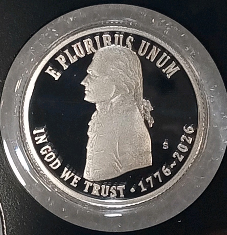 1776-2026 S Silver Proof Five Quarter Set from Silver Proof Set - SHIPS FAST!