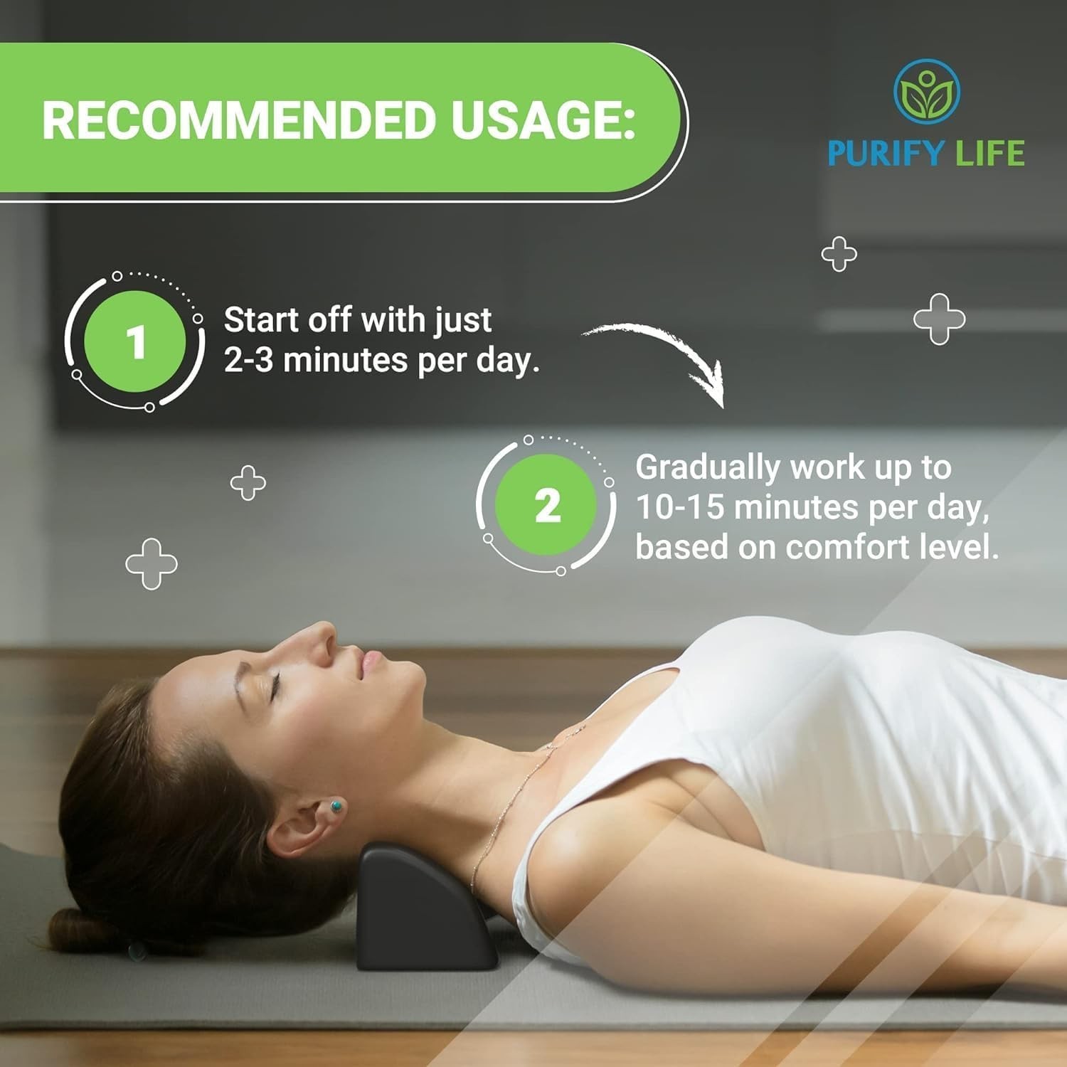 Occipital Release Tool for Pivotal Therapy - Cervical Traction Neck Pillow - Lu