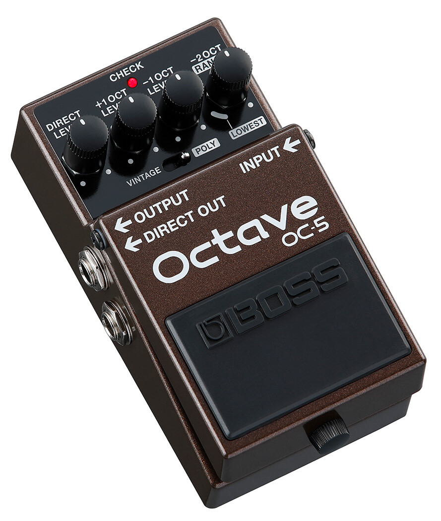 Boss OC-5 Octave w/ Instrument Cable