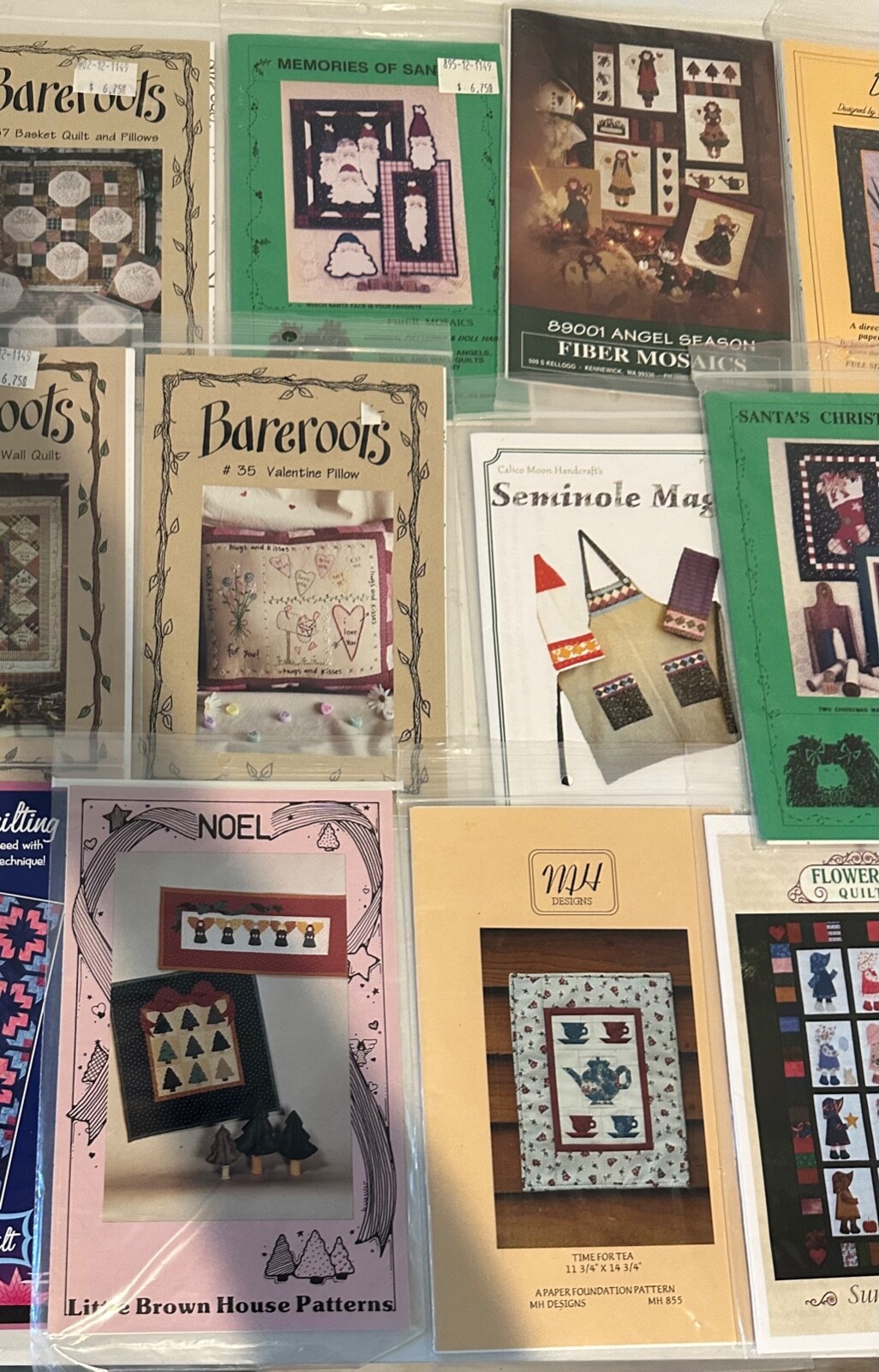 Bareroots #73 Thanksgiving Wall Quilt Pattern + MANY PATTERNS 23 Total