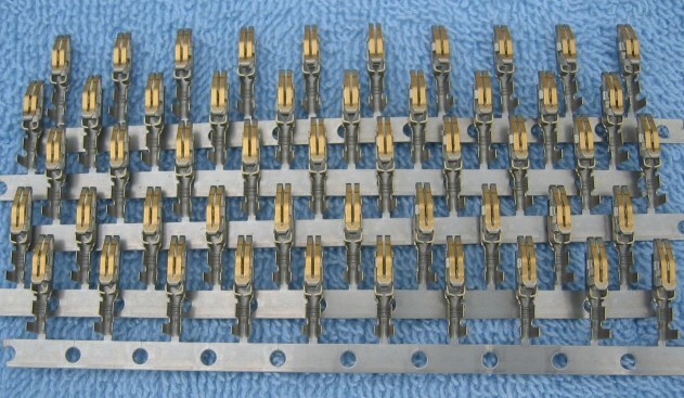 Bendix King 030-01107-0000 Molex contacts selective gold plated 25 pcs