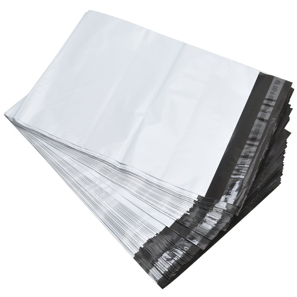 2000 9x12 White Poly Mailers Self Sealing Shipping Envelopes Bags 2.5 Mil