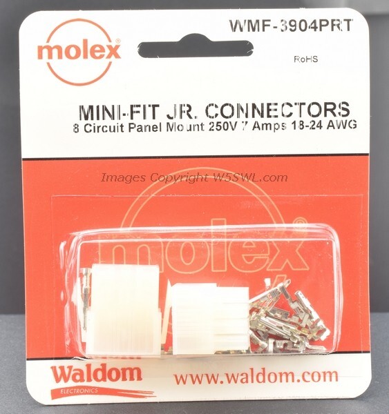 Molex Waldom WMF-3904PRT 8 Circuit 18-24 AWG  Contacts
