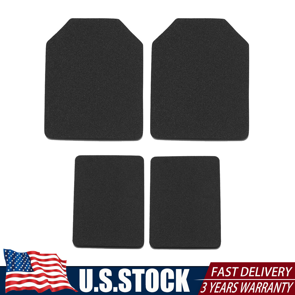 Body Armor Plates Trauma Pads 10x12+6x8 Set For AR500