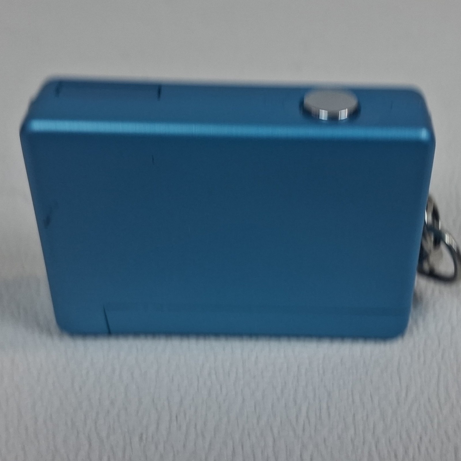 Philips Keychain Digital Camera Blue Pop-up Viewfinder Mini-USB Compact