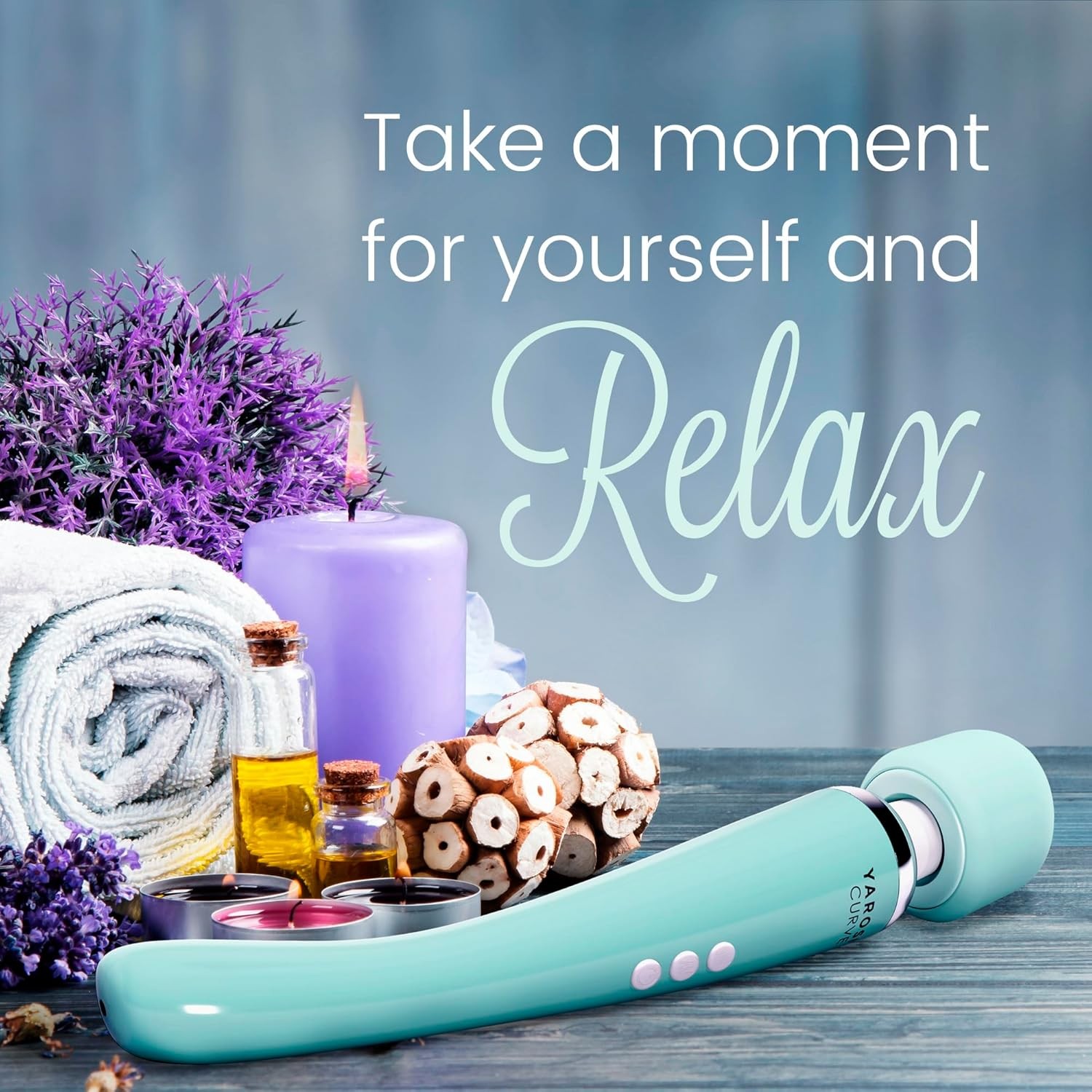 Curve Cordless Therapy Device - 8 Powerful Speeds and 20 Patterns - Rechargeable