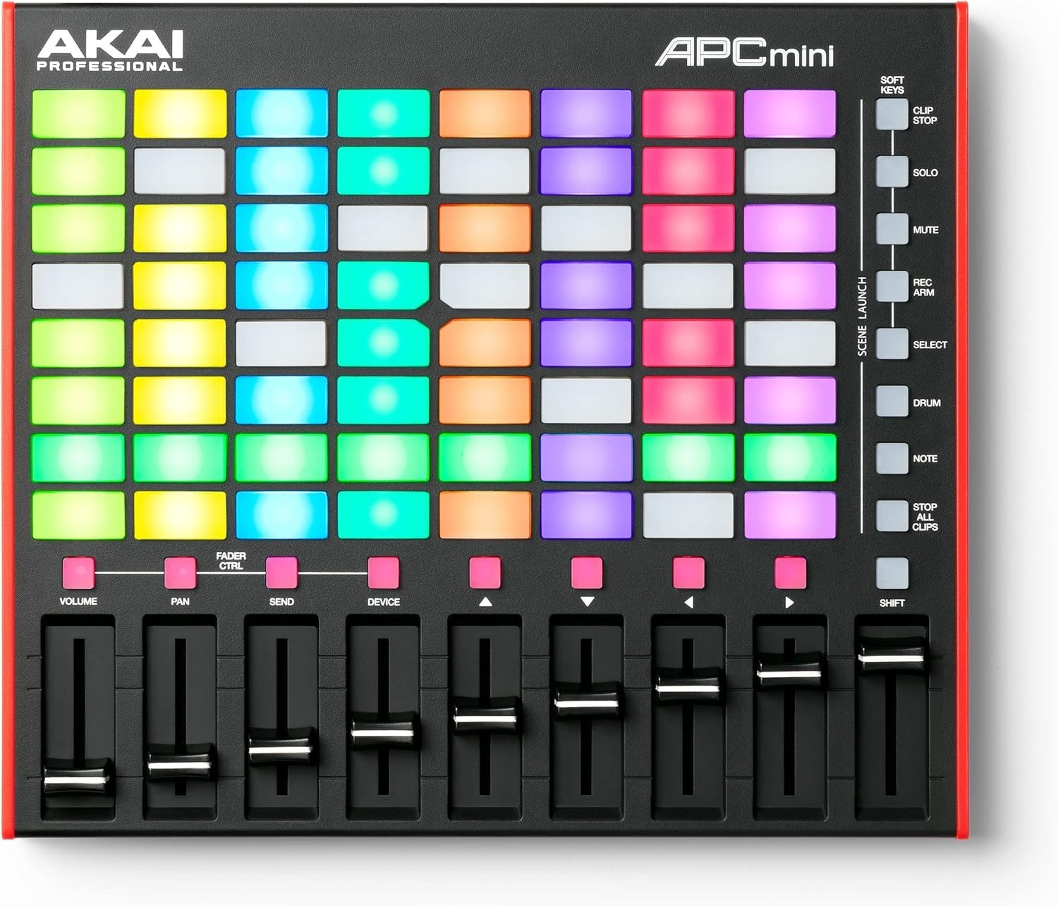 APC Mini MK2 - USB MIDI Pad Controller for Clip Launching with Ableton Live L...