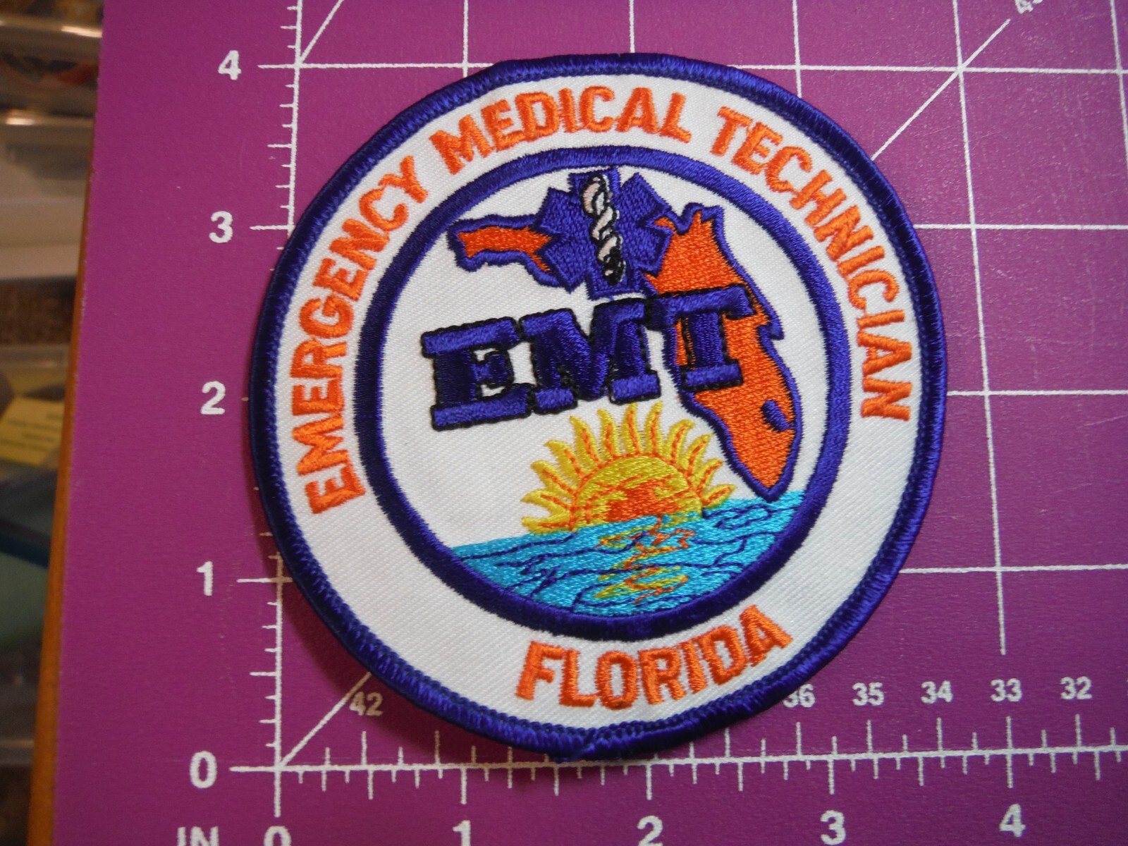 Florida Emeregency Medical Technician patch