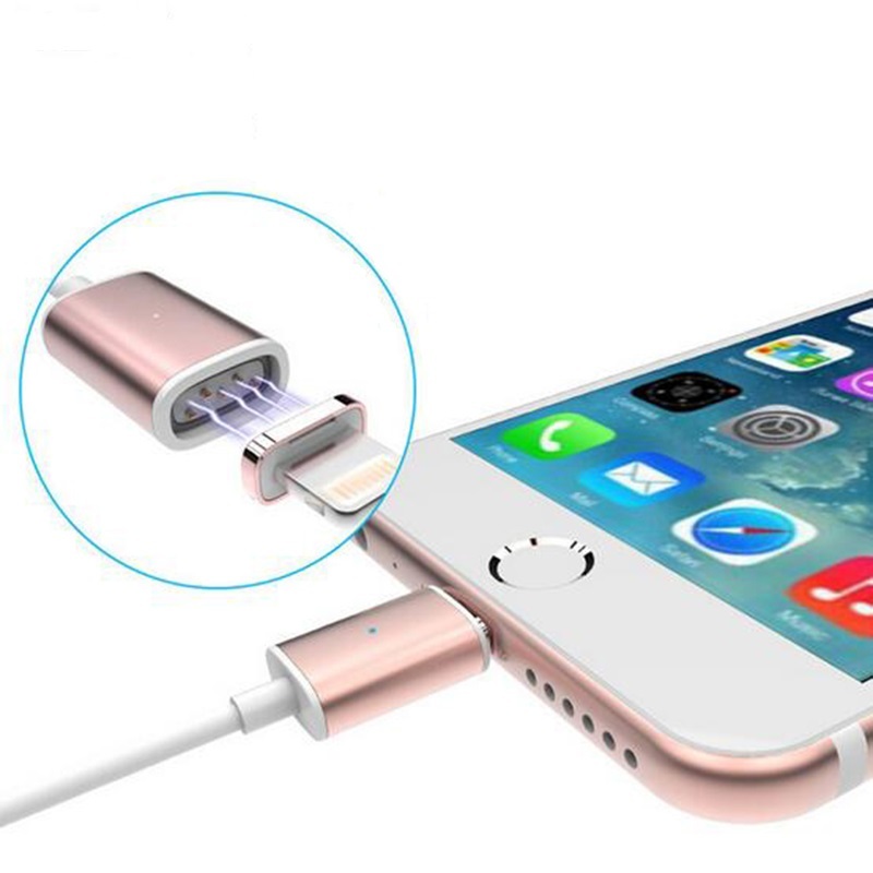 Magnetic Adapter Charger USB charging Line Cable For iPhone X /11/12S Plus/iPad