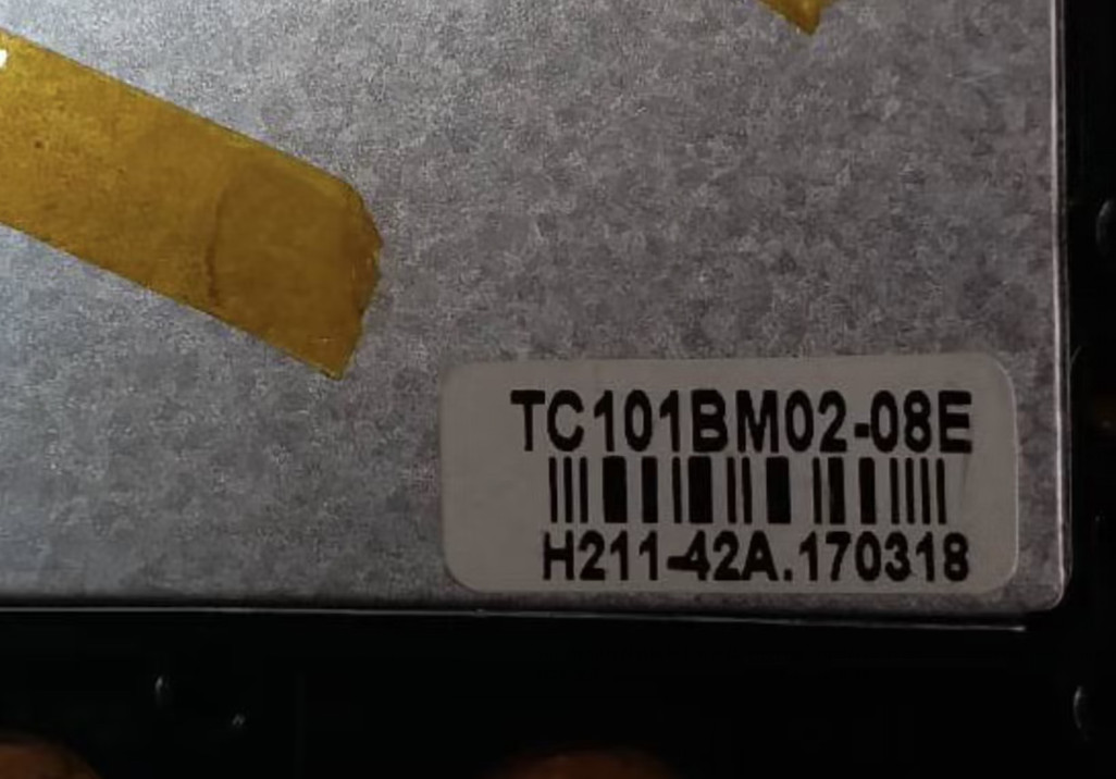 New TC101BM02-08E FOR 10.1inch compatible LCD Panel Screen with 90 days warranty