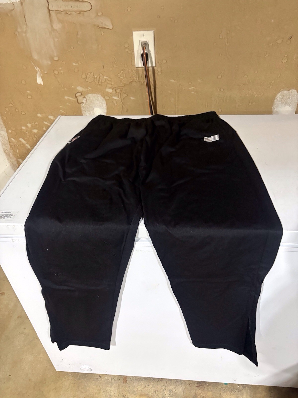 Official Sports USSF Soccer Referee Tapered Leg Warm Up Pants XXXL