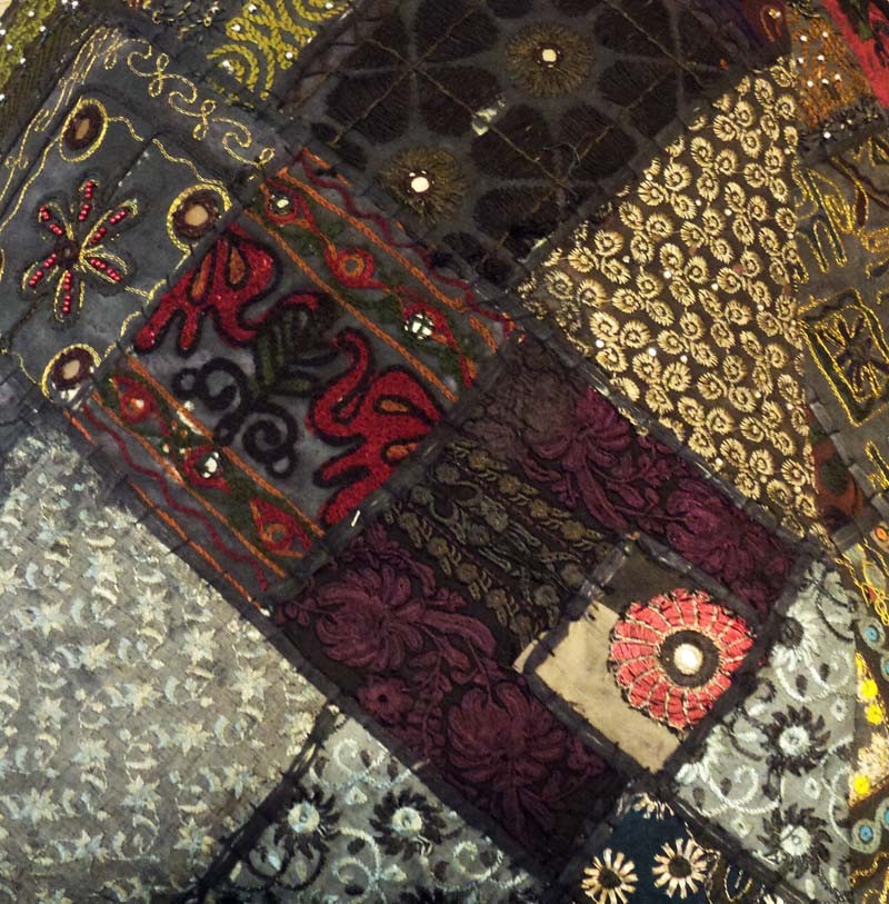 24" GIFT FOR HIS BANJARA FURNITURE OTTOMAN BENCH FOOTSTOOL POUF PILLOW COVER