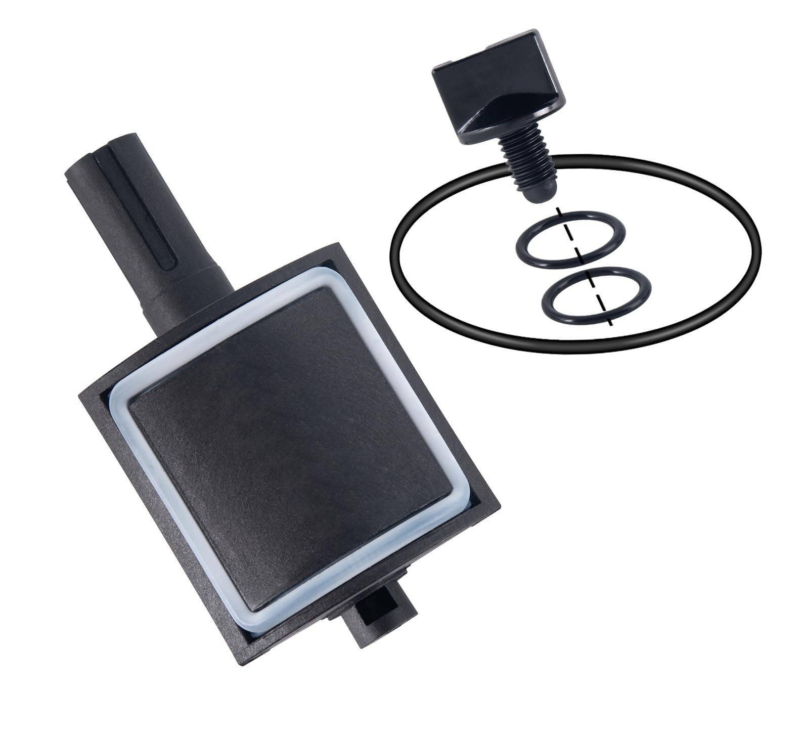 ATIE Pool Valve Diverter Kit 4720 Replacement for Jandy 2 2 inches, Black