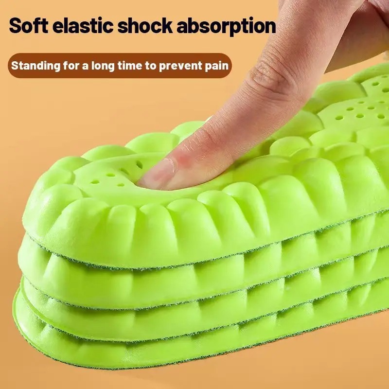 4D Sport Insole Super Soft Shock Absorption Orthopedic Shoe Inserts