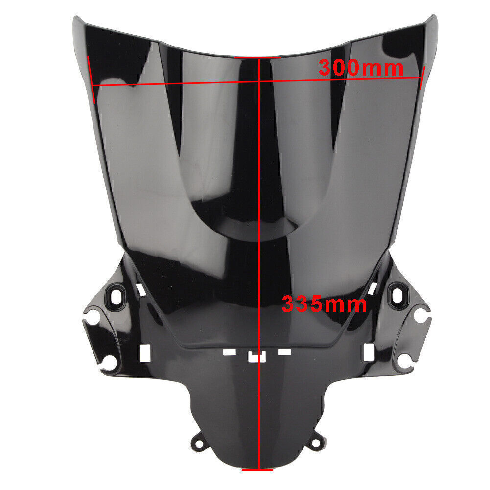 Fit Honda CBR250R 2011 2012 2013 Front Windscreen Windshield ABS Motor Black