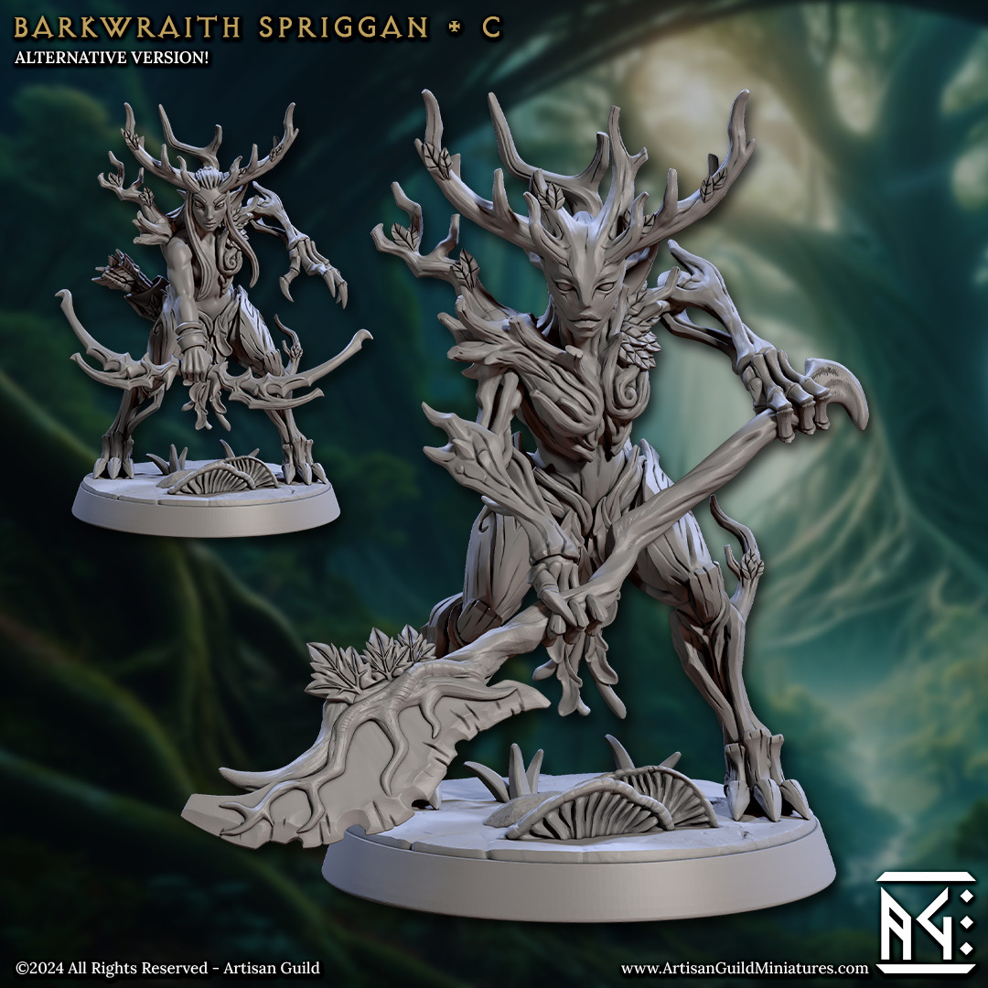 Tree Spirit Spriggan - Monster - Archer - Artisan Guild - Dungeons and Dragons