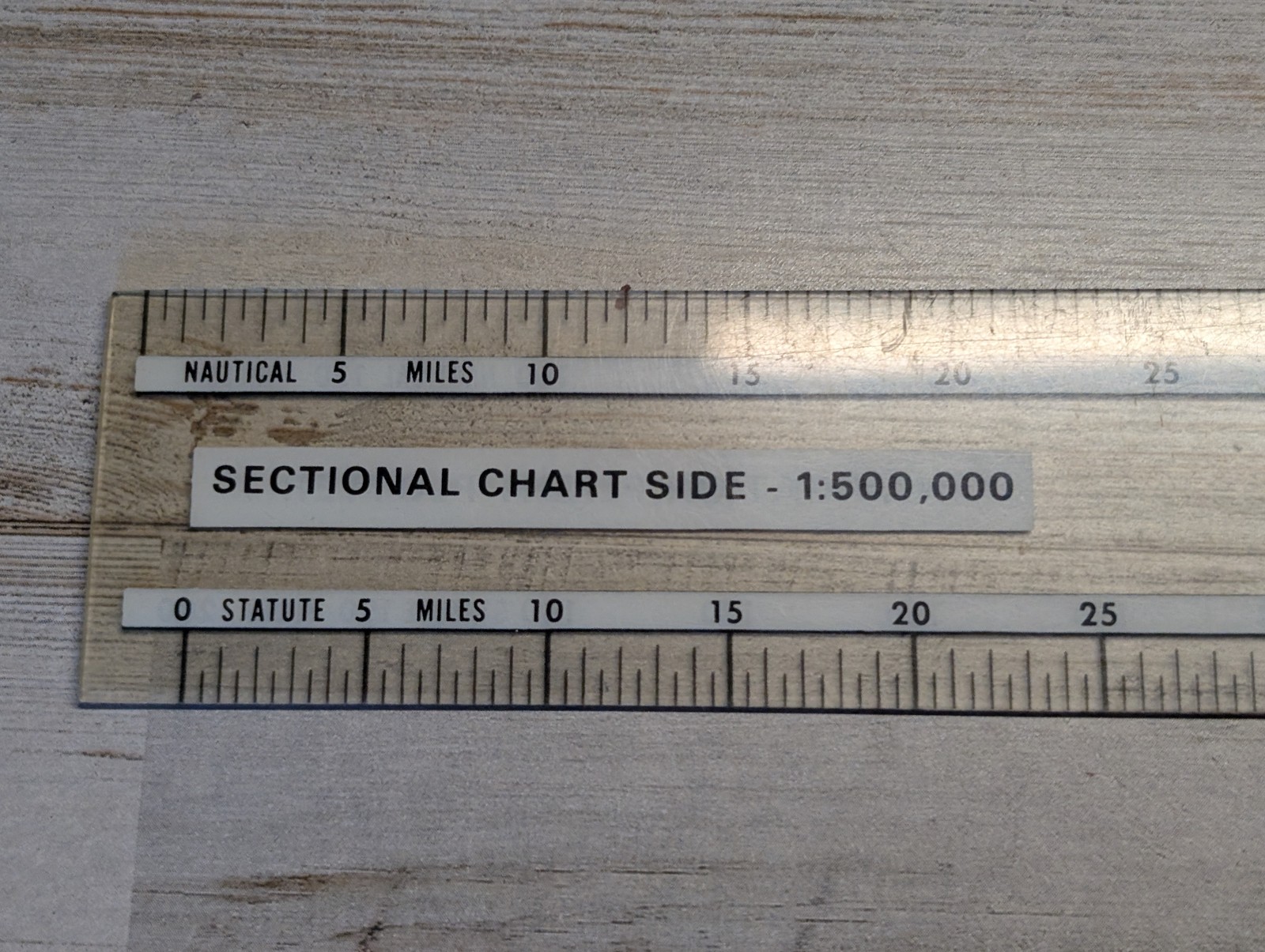 Aviation Flight Plotter Protractor WAC Sectional Chart Navigation Tool Pilot
