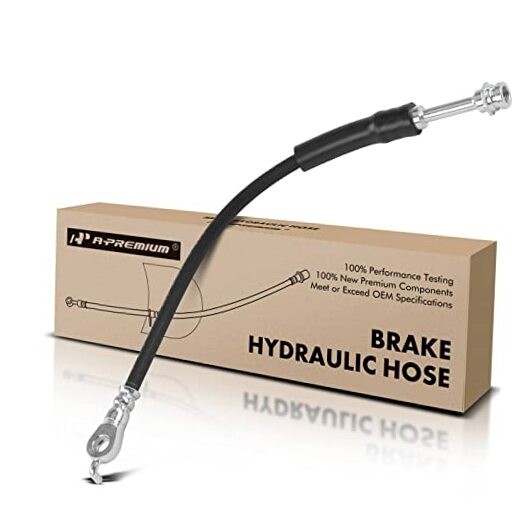 Rear Driver or Passenger Brake Hydraulic Hose Compatible with Select Mazda
