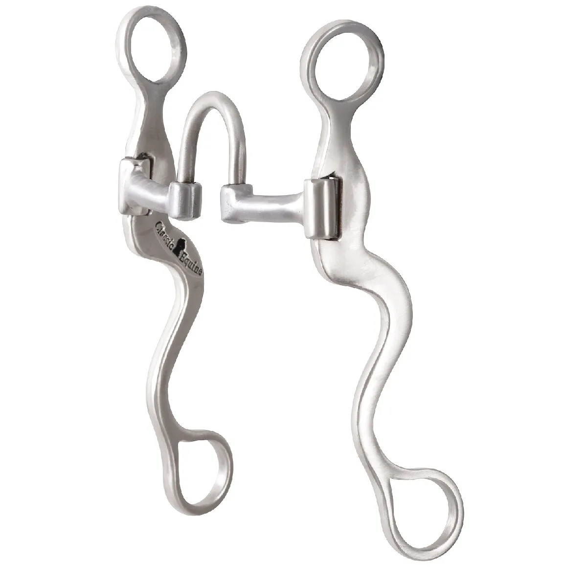 Classic Equine Cavalry Correction Bit - Stainless Steel, 7.5” Cheek, 5.5”
