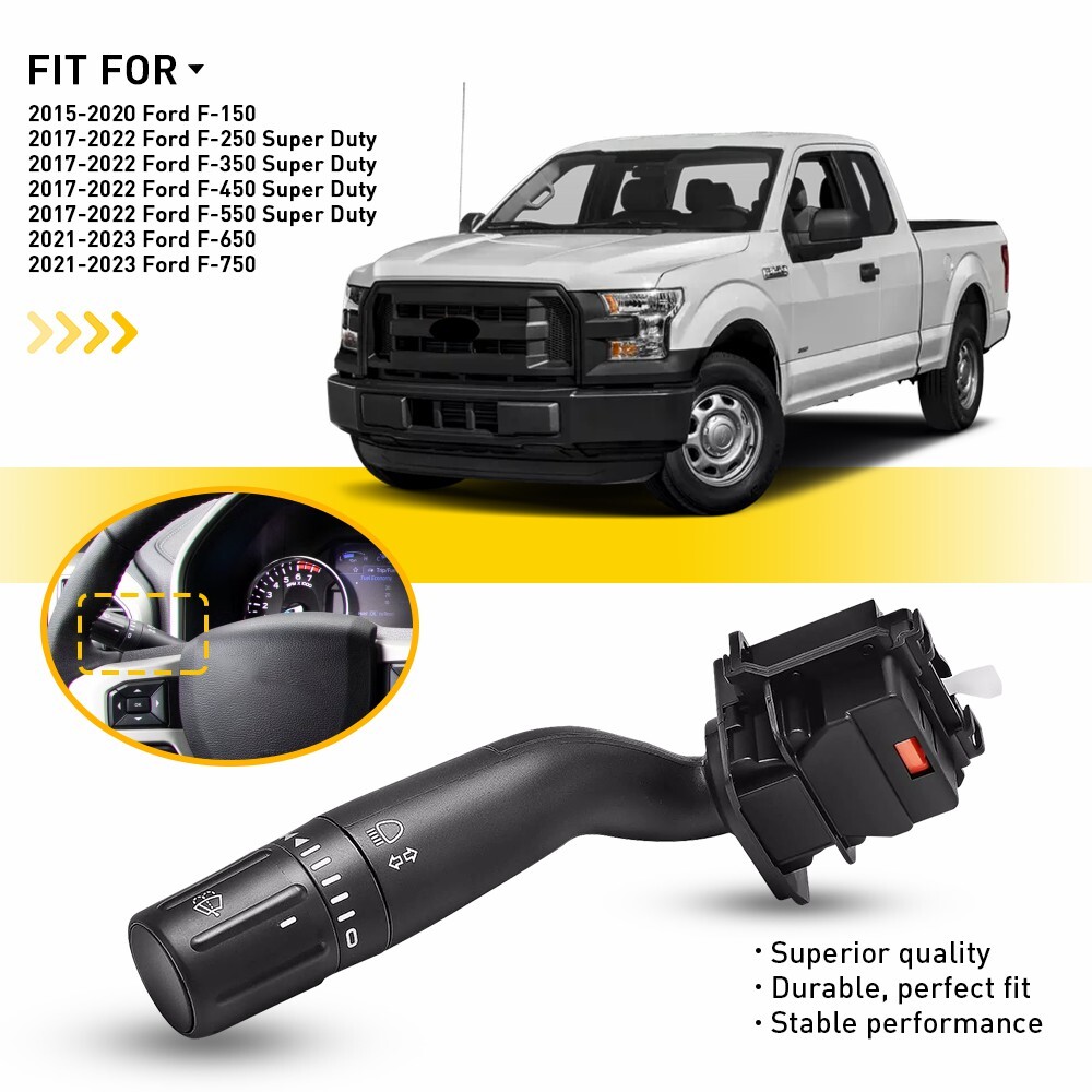Fit Ford F-150 2015-2020 F150 Dimmer Combination Signal Turn Wiper Switch Lever