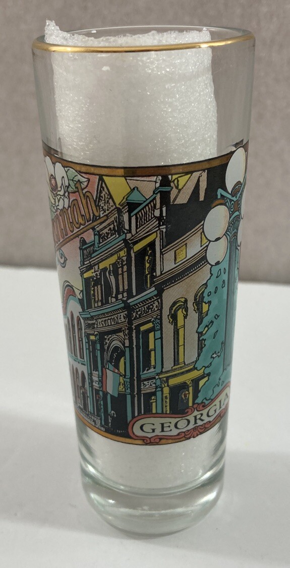 Savannah GA double shot glass