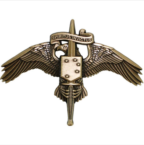 MARINE CORPS BADGE: MARSOC BRONZE MARINE CORPS FORCES SPECIAL OPERATIONS COMMAND