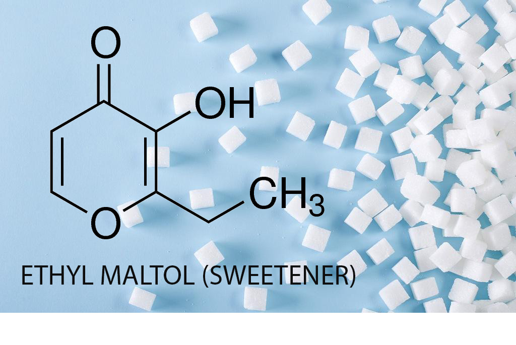 100g Ethyl Maltol Crystals Sweetener ≥99%, FCC, FG