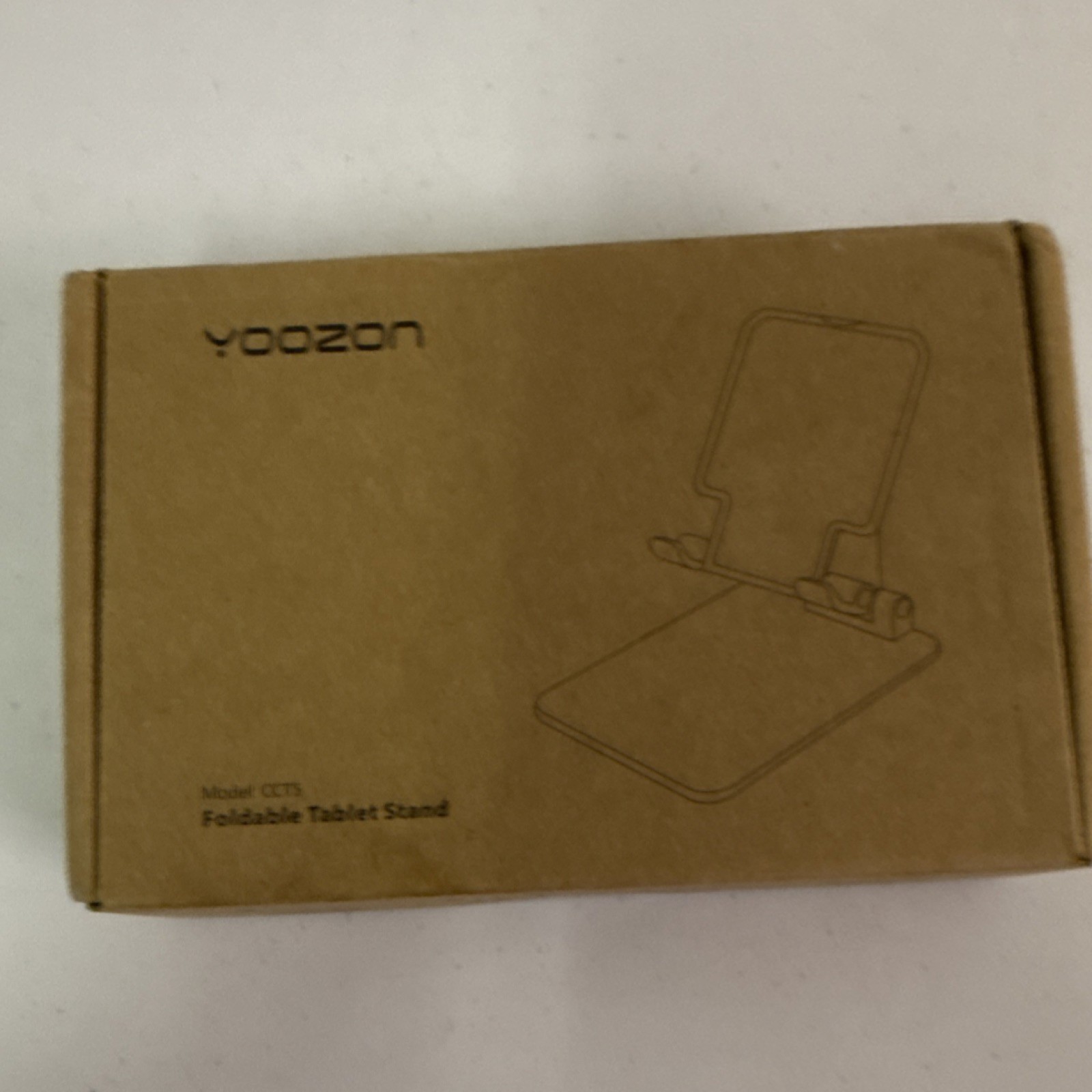 Yoozon Foldable Tablet Stand CCTS Black Universal Compatible